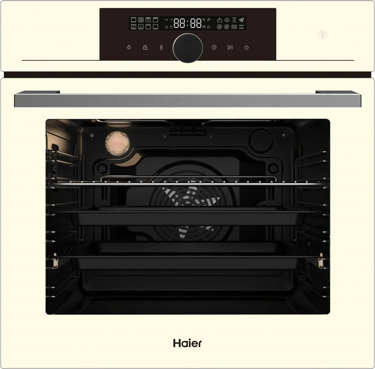 Духовой шкаф HAIER HOX-FP5RACG,  бежевый