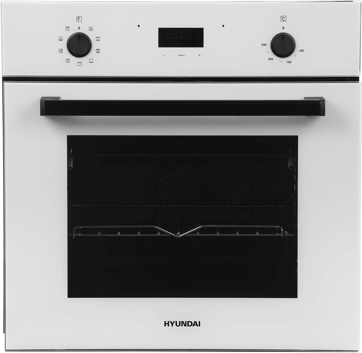 Духовой шкаф Hyundai 6009.25 WG,  белый стекло