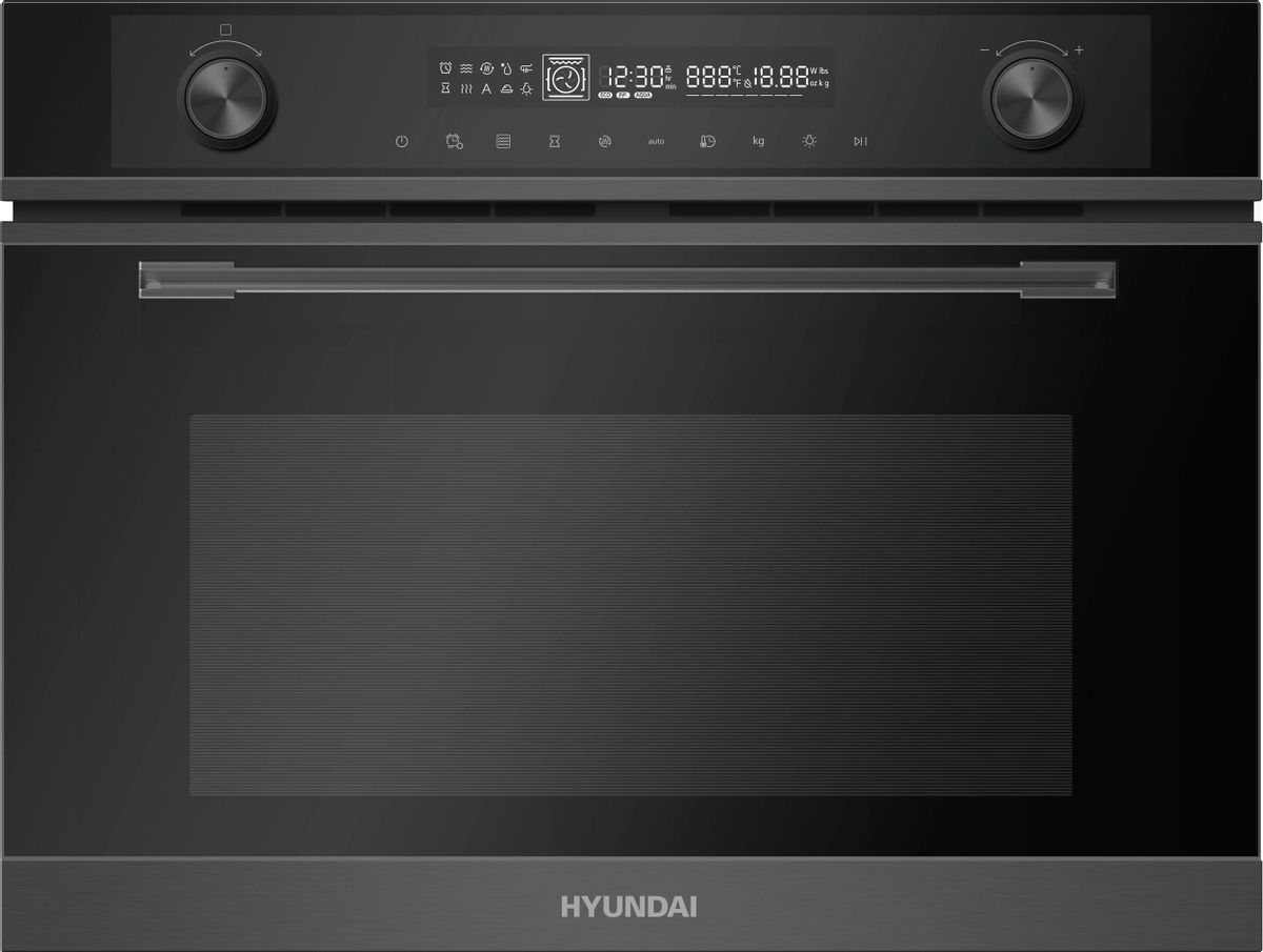 Духовой шкаф Hyundai HMEO 6540 DX,  черный