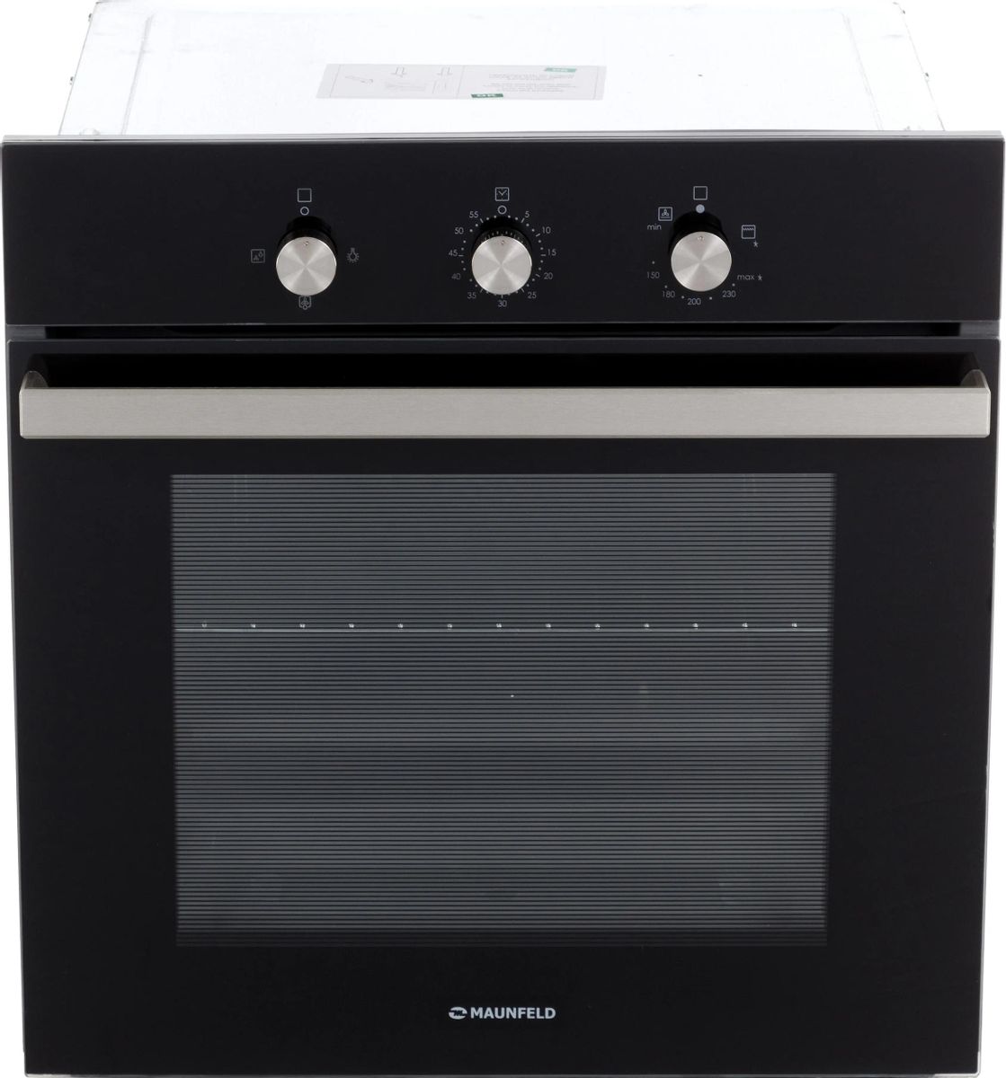 Духовой шкаф MAUNFELD MGOG 673B,  черный