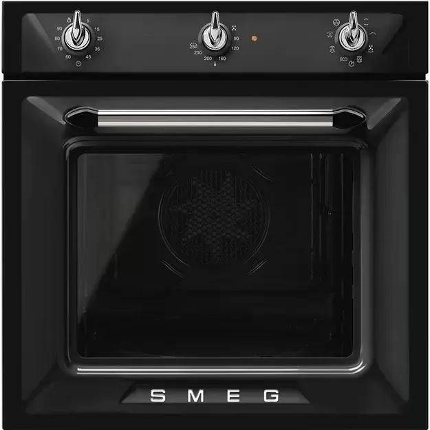 Духовой шкаф SMEG SF6905N1,  черный