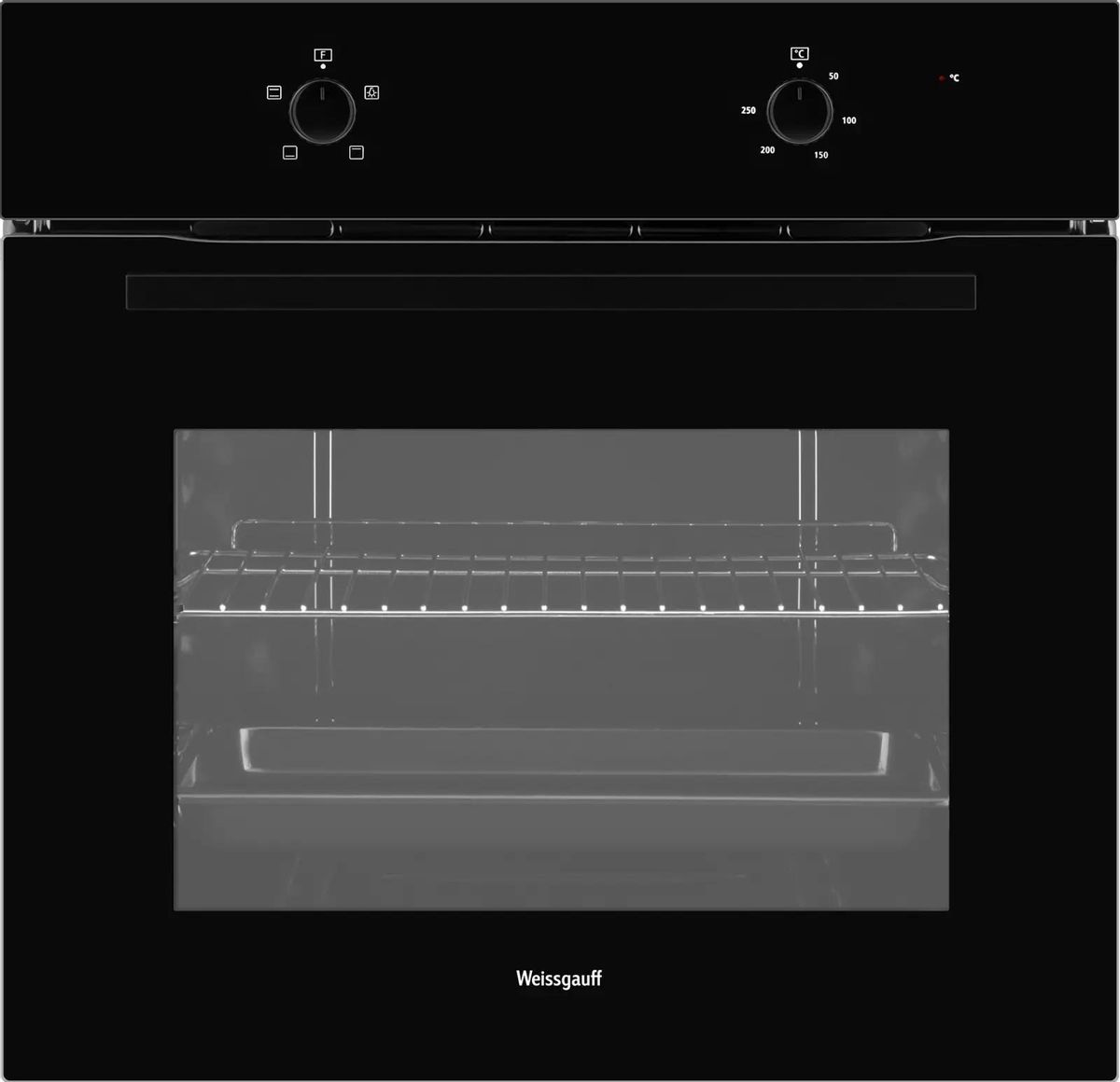 Духовой шкаф WEISSGAUFF EOM 108 PDB,  черный