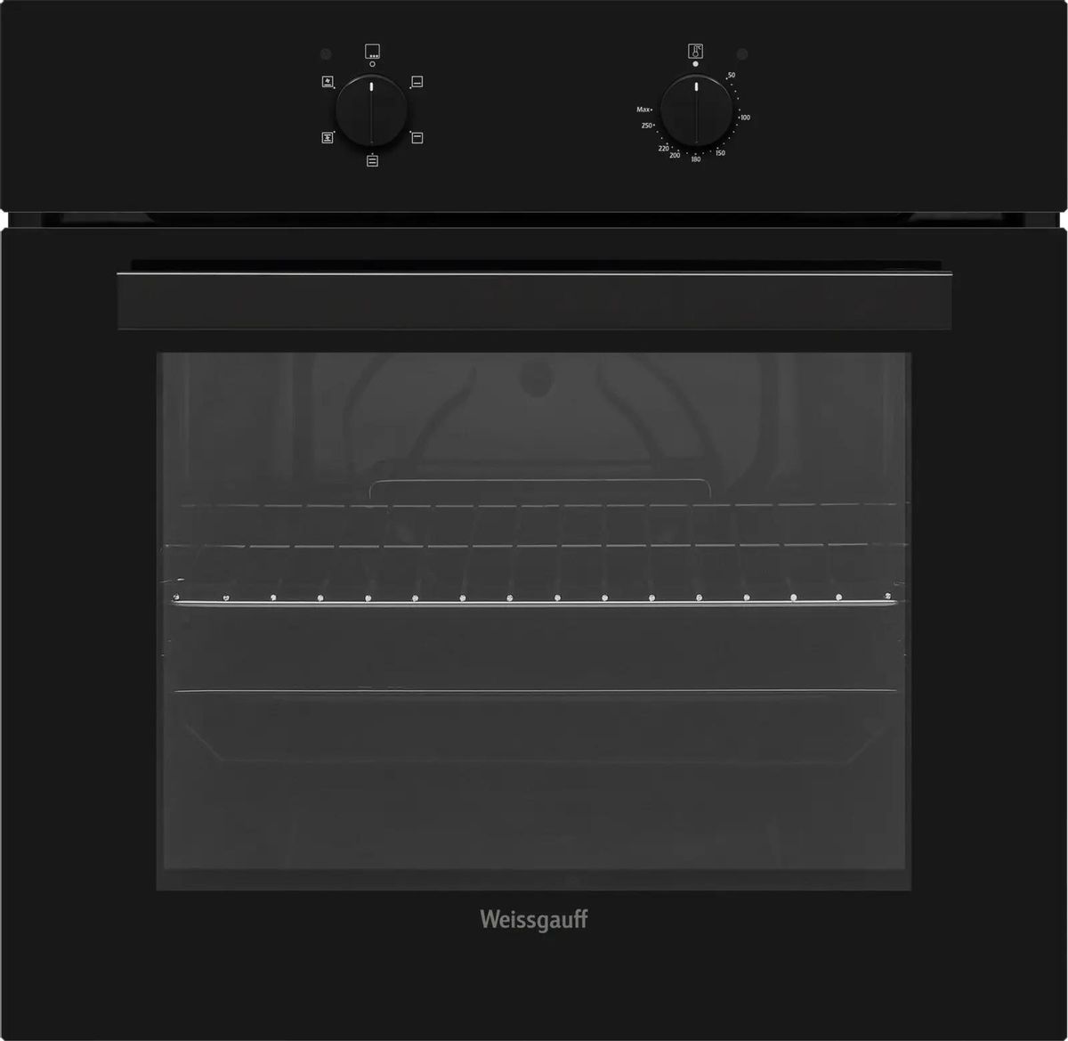 Духовой шкаф WEISSGAUFF EOM 185 BV,  черный