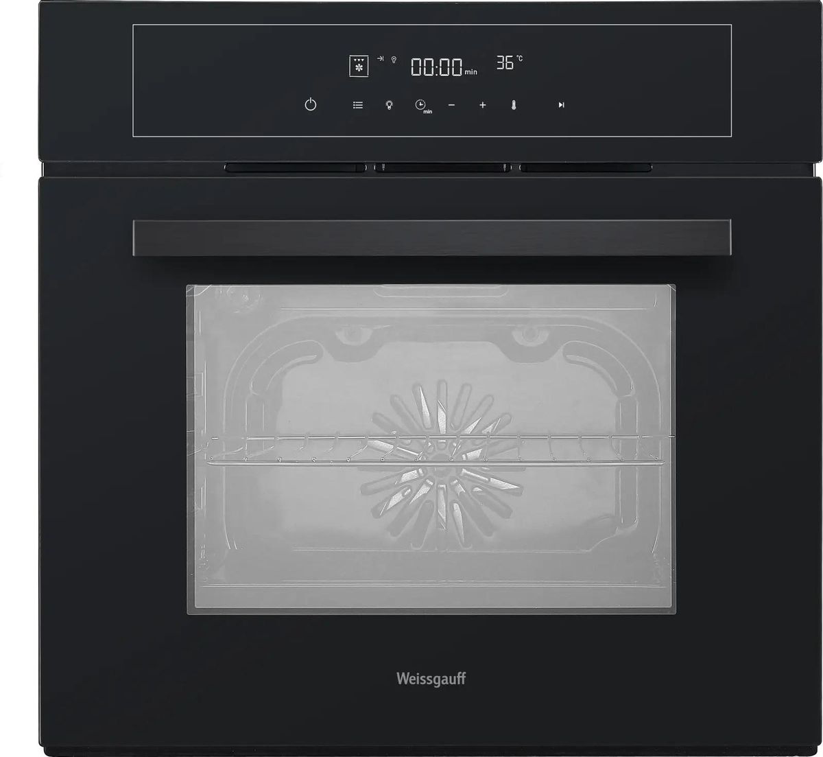 Духовой шкаф WEISSGAUFF EOM 710 SB,  черный