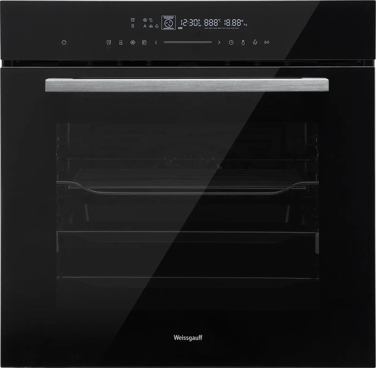 Духовой шкаф WEISSGAUFF EOM 791 SDB,  черный