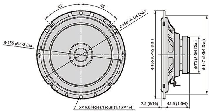 Pioneer TS-1701i