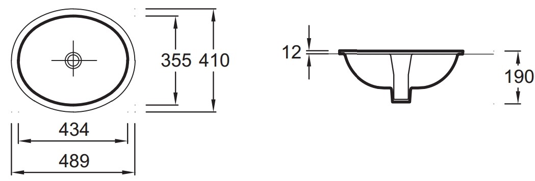 Умывальник Jacob Delafon Caxton E2210-0