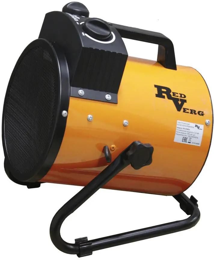 Электрическая тепловая пушка REDVERG RD-EHR3A,  3кВт, желтый