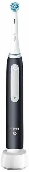 Электрическая зубная щетка Oral-B IO3S/BL, насадки для щётки: 1 шт, цвет: черный