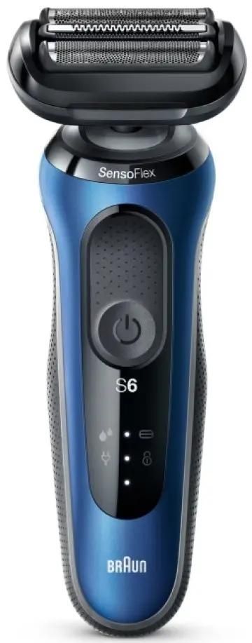 Электробритва Braun Series 6 61-B1500s,  синий и черный