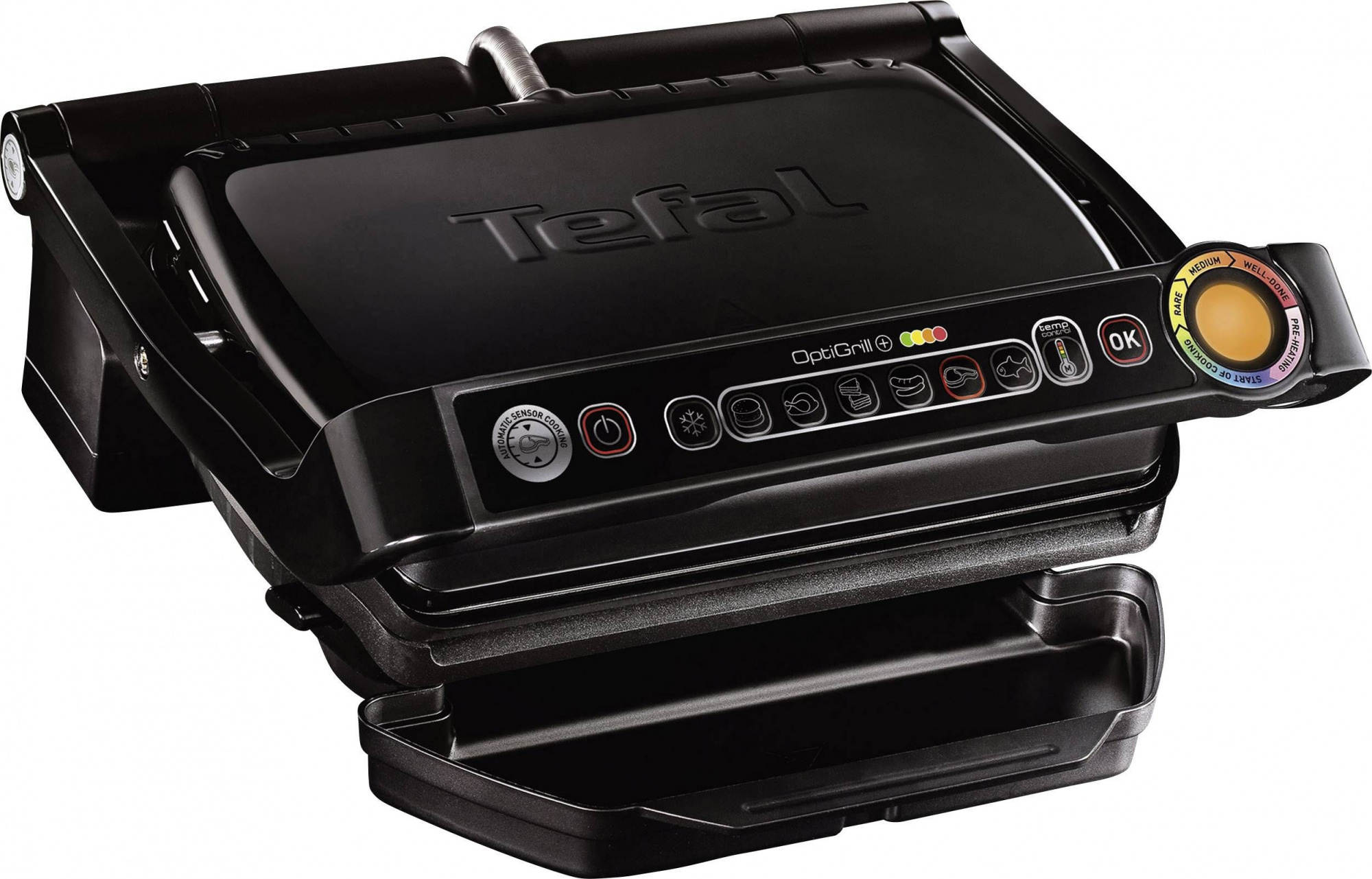Электрогриль Tefal Optigrill+ GC714834,  черный