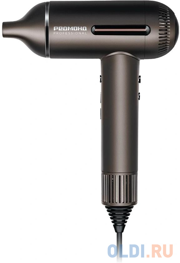 Фен Редмонд HD1700 1500Вт серый/коричневый