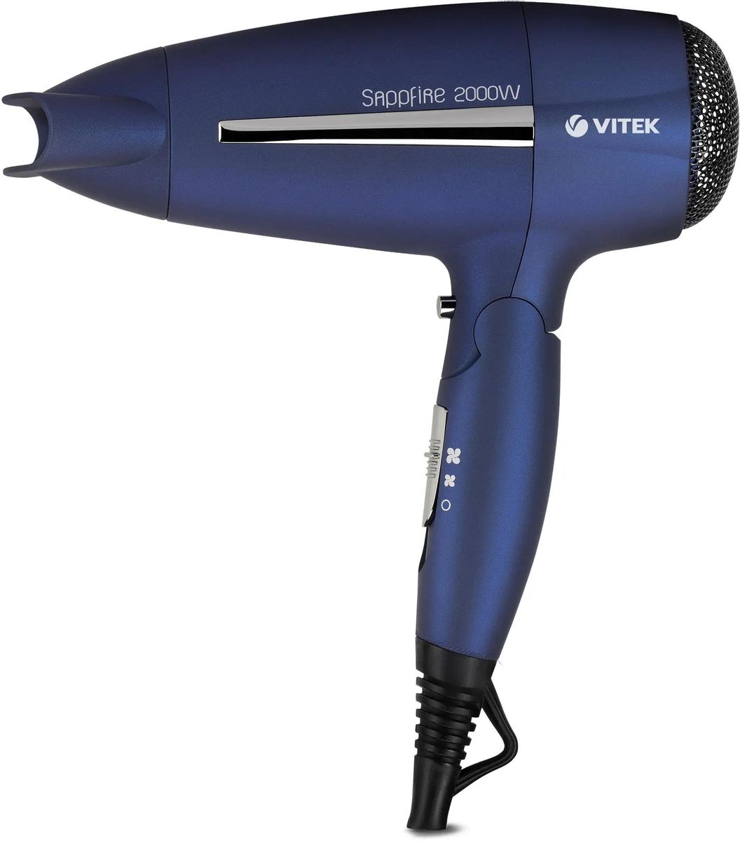 Фен Vitek VT-1309, 2000Вт, синий