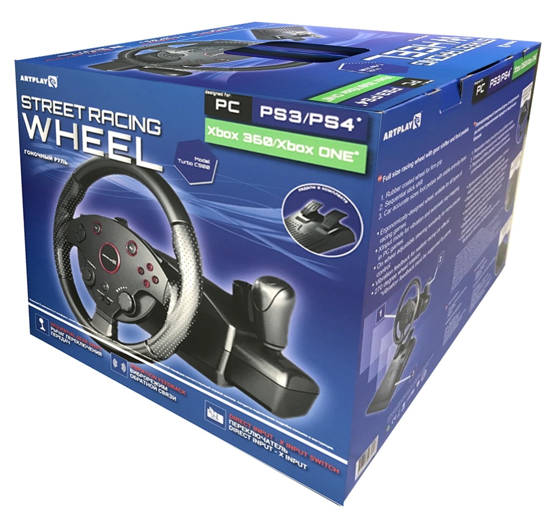 Artplays Street Racing Wheel Turbo C900 - купить по низким ценам с ...