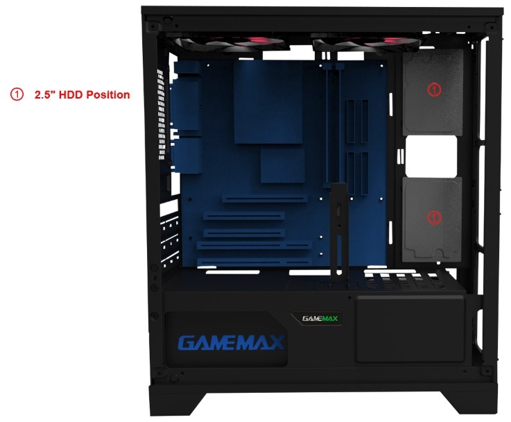 Gamemax H602 черный - купить по низким ценам с доставкой по всей России ...