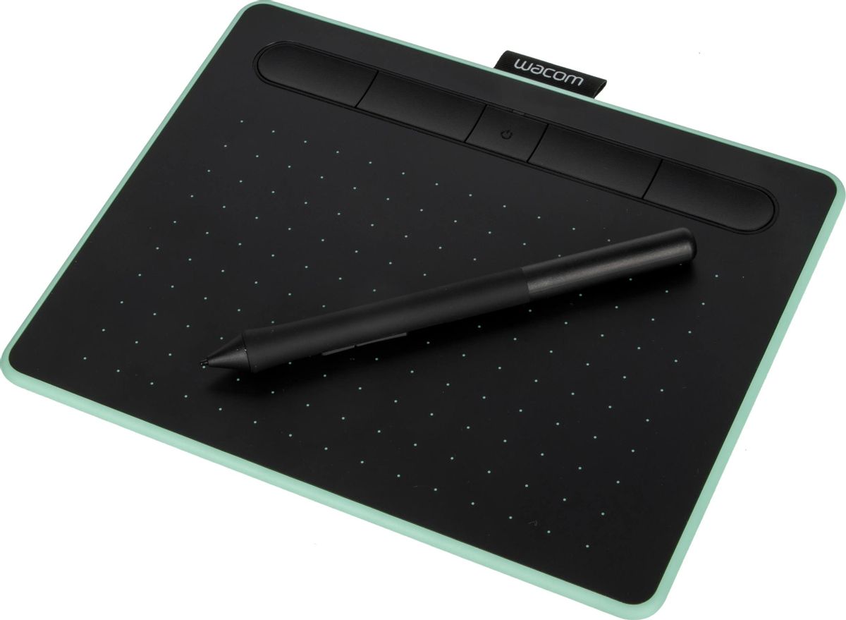 Графический планшет Wacom Intuos CTL-4100WLE-N A6,  фисташковый