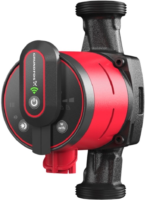 Grundfos ALPHA3 25-60-180 6 м 1 1/2" 180 мм