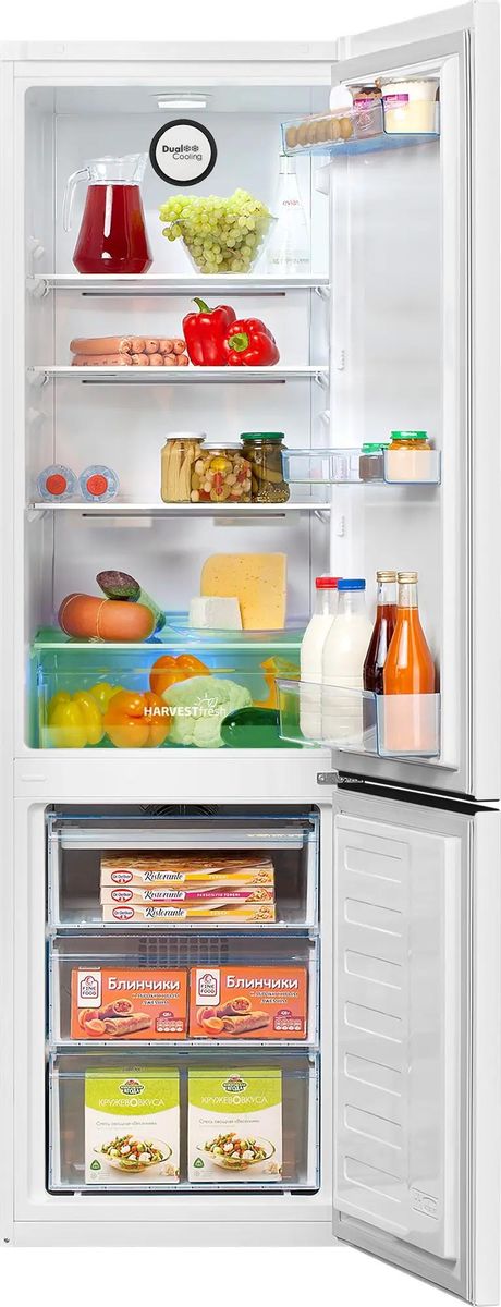 Холодильник двухкамерный Beko B3R0CNK312HW No Frost, белый