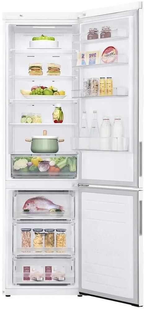 Холодильник двухкамерный LG GA-B509CQSL Total No Frost, инверторный белый