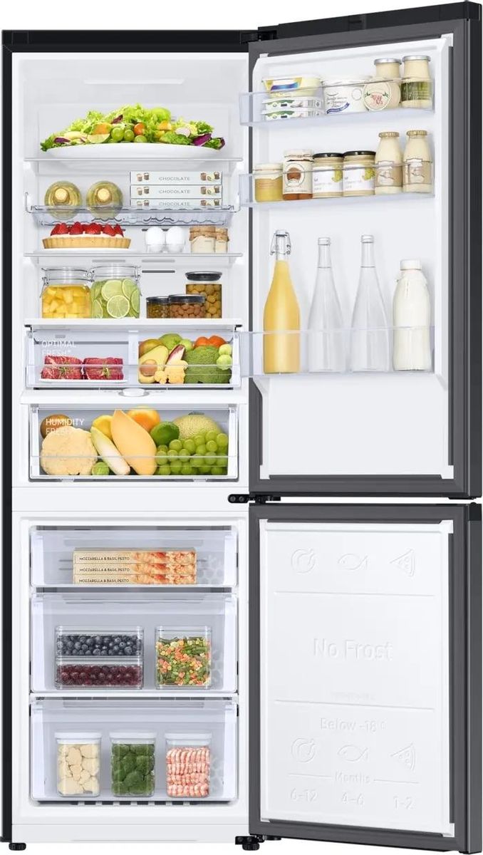 Холодильник двухкамерный Samsung RB34C675EBN/EF инверторный черный