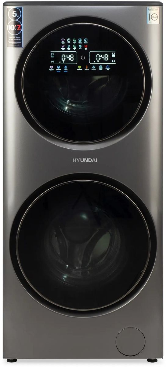 Hyundai Proxima WMD9424, с фронтальной загрузкой, 15кг, 1400об/мин, с сушкой