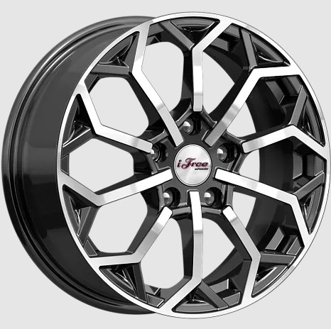 iFree Спейс-Нидл (КС1000) (Блэк Джек) 6.5xR16 ET38 5*105 D56.6