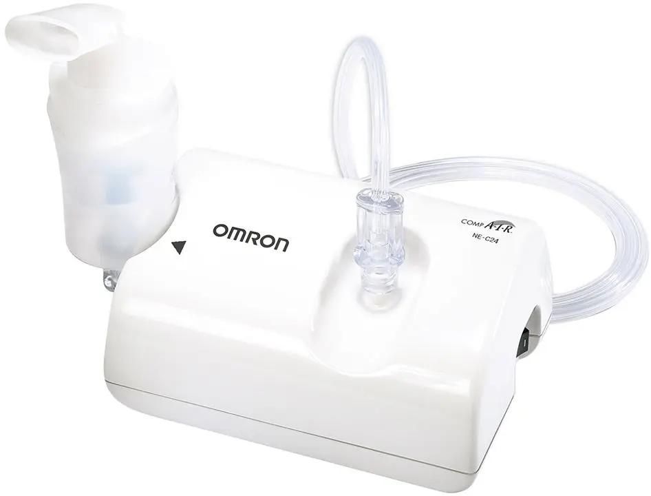 Ингалятор компрессорный OMRON NE-C24 (NE-C801S-RU) белый