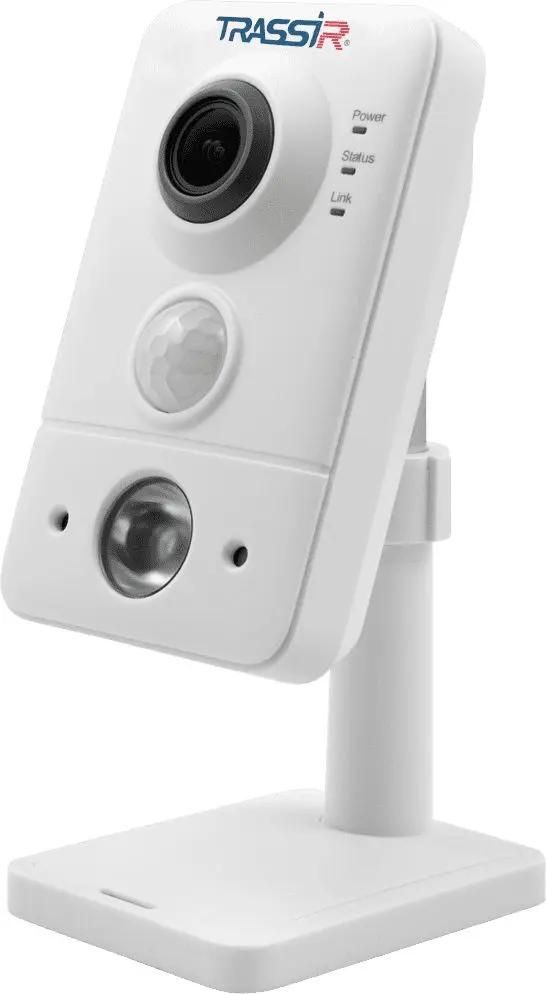 Камера видеонаблюдения IP Trassir TR-D7121IR1 v6,  1080p,  2.8 мм,  белый
