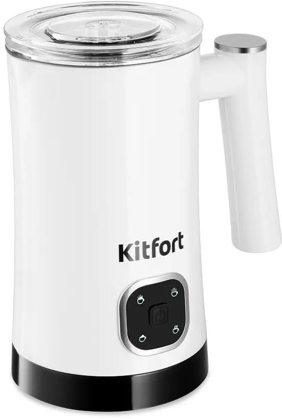 Капучинатор KitFort КТ-7178 стационарный 590мл белый