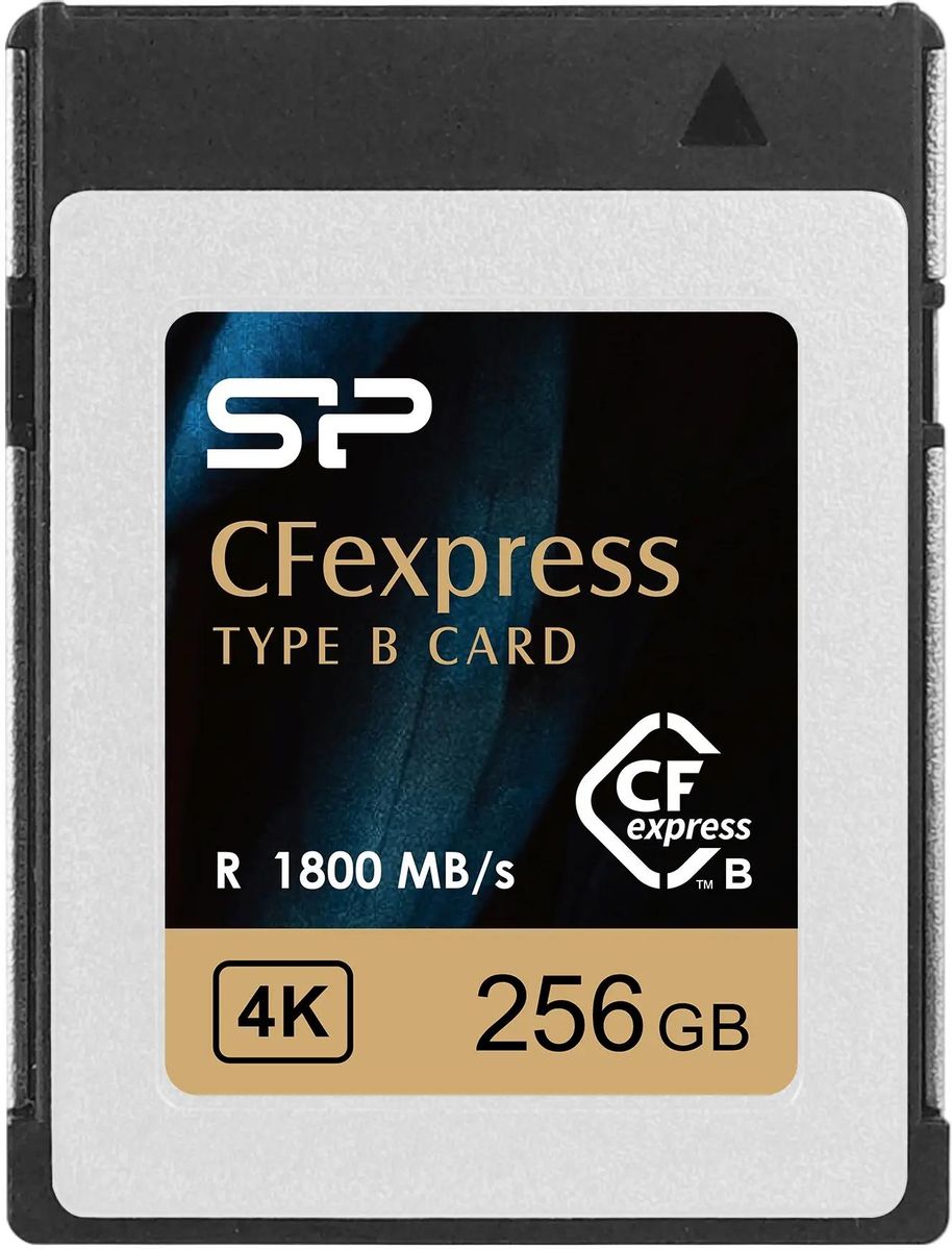 Карта памяти CFexpress Silicon Power 256 ГБ, 1800 МБ/с, SP256GBCFEB21V10,  1 шт., без адаптера