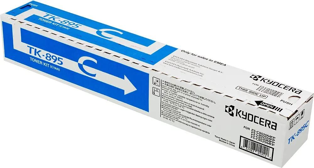 Картридж Kyocera TK-895C, голубой / 1T02K0CNL0