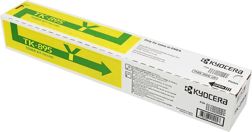 Картридж Kyocera TK-895Y, желтый / 1T02K0ANL0