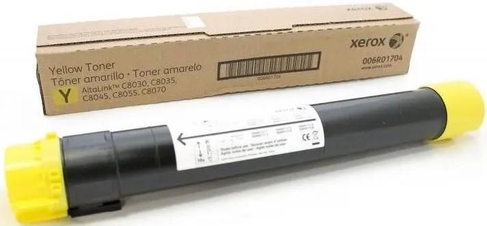 Картридж XEROX 006R01704, желтый / 006R01704