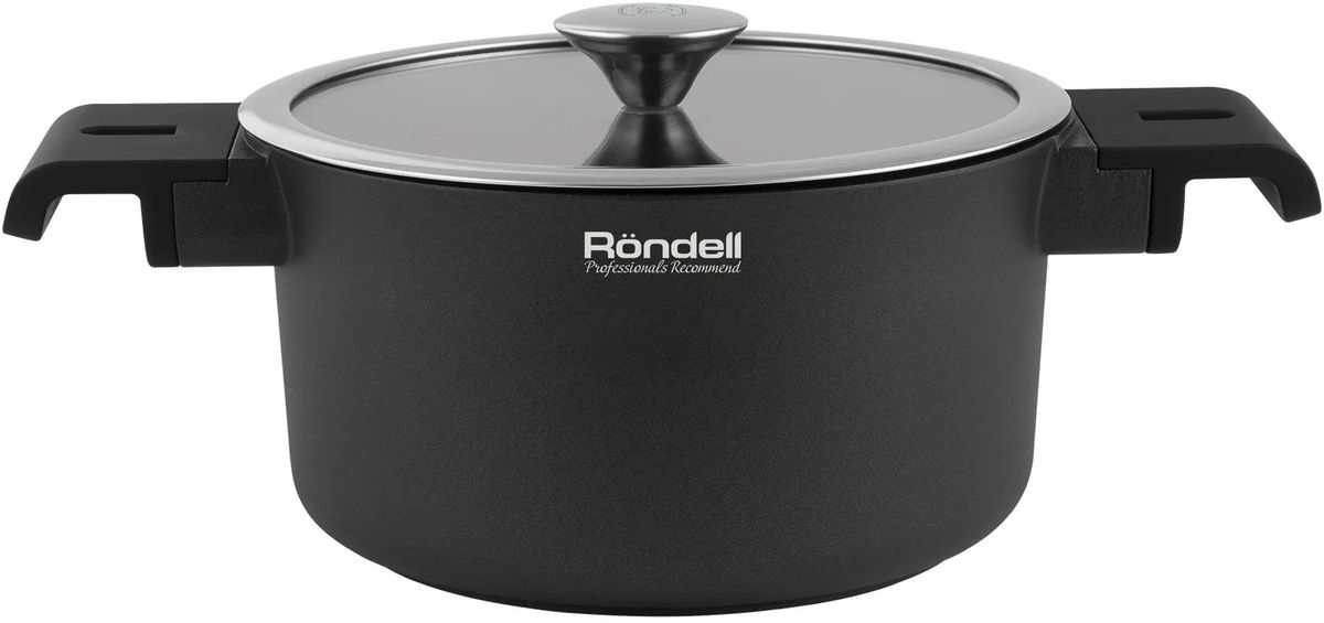 Кастрюля 4.4л Rondell Modern RDA-1727,  алюминиевая, с крышкой