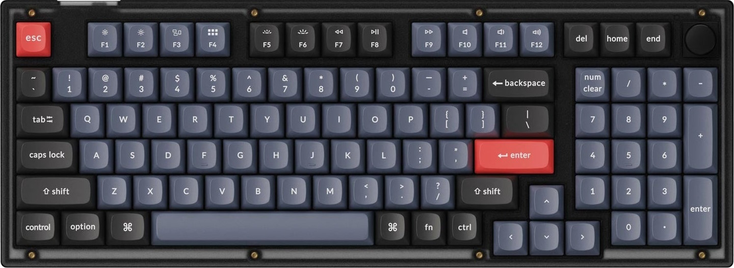 Keychron V5 Knob  Blue Switch
