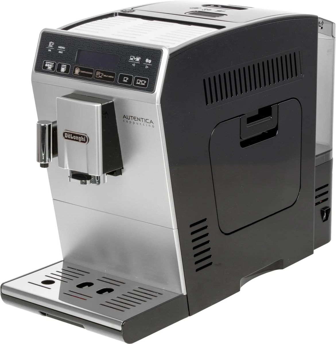 Кофемашина DeLonghi Autentica ETAM29.660 SB,  серебристый/черный