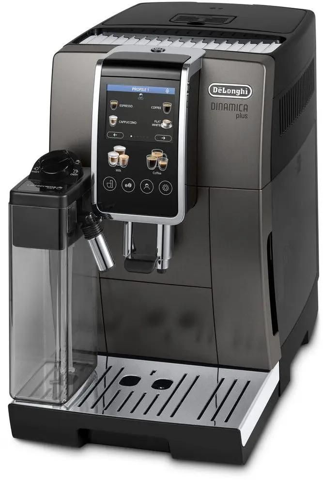 Кофемашина DeLonghi Dinamica Plus ECAM380.95.TB,  черный/серый