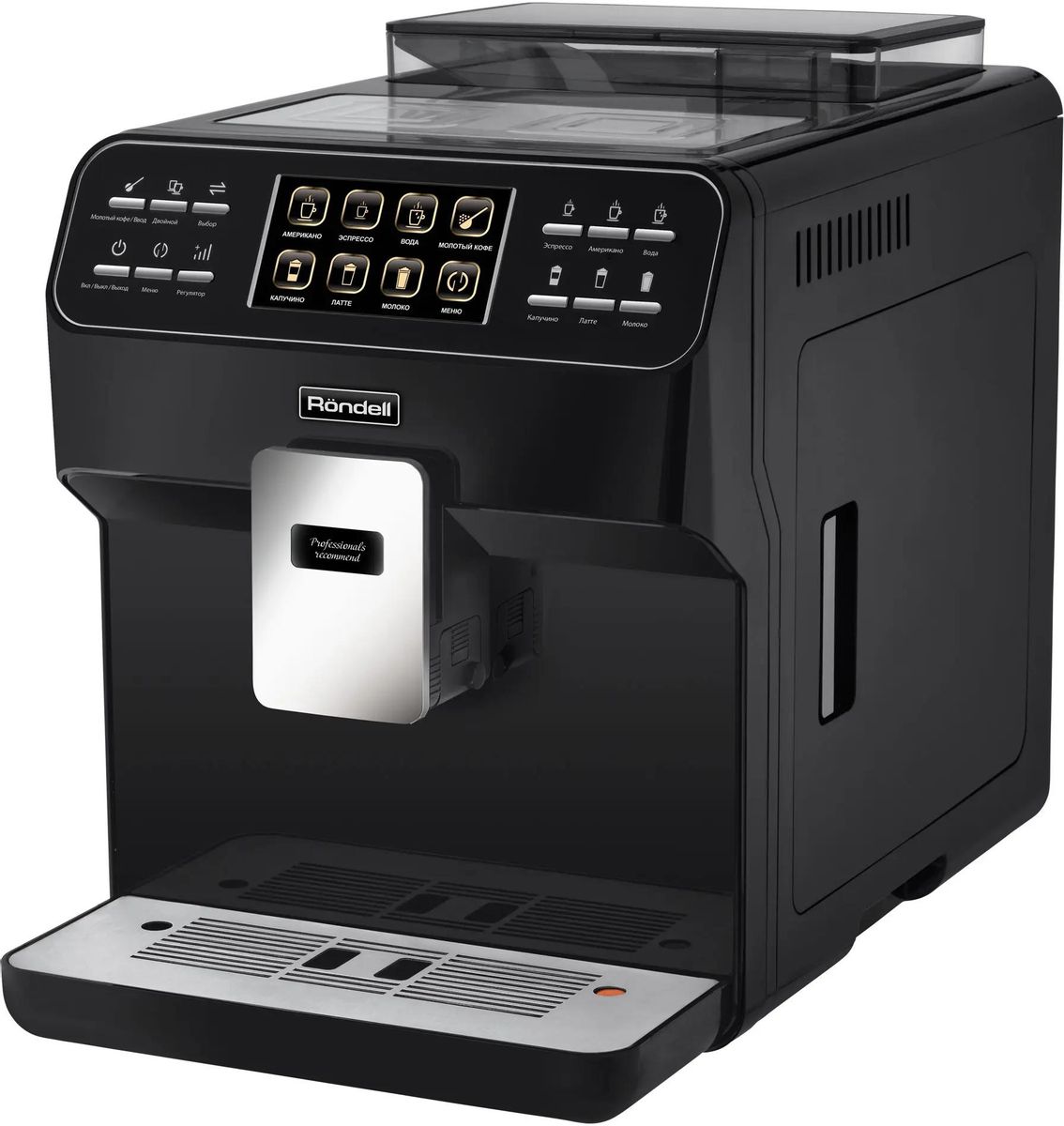 Кофемашина Rondell RDE-1112,  черный