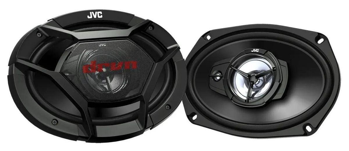 Колонки автомобильные Jvc CS-DR6930,  15x23 см (6x9 дюйм.),  комплект 2 шт.