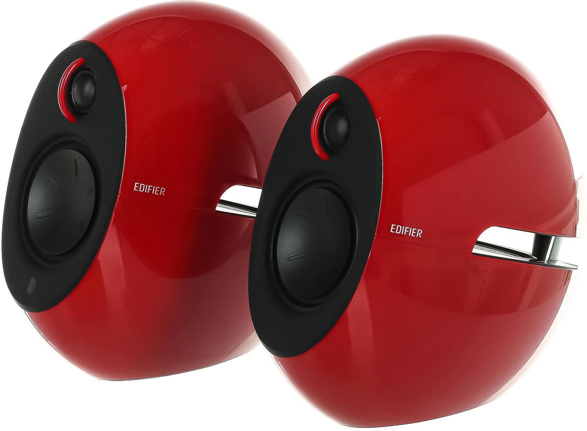 Колонки Bluetooth Edifier E25HD,  2.0,  красный/ черный