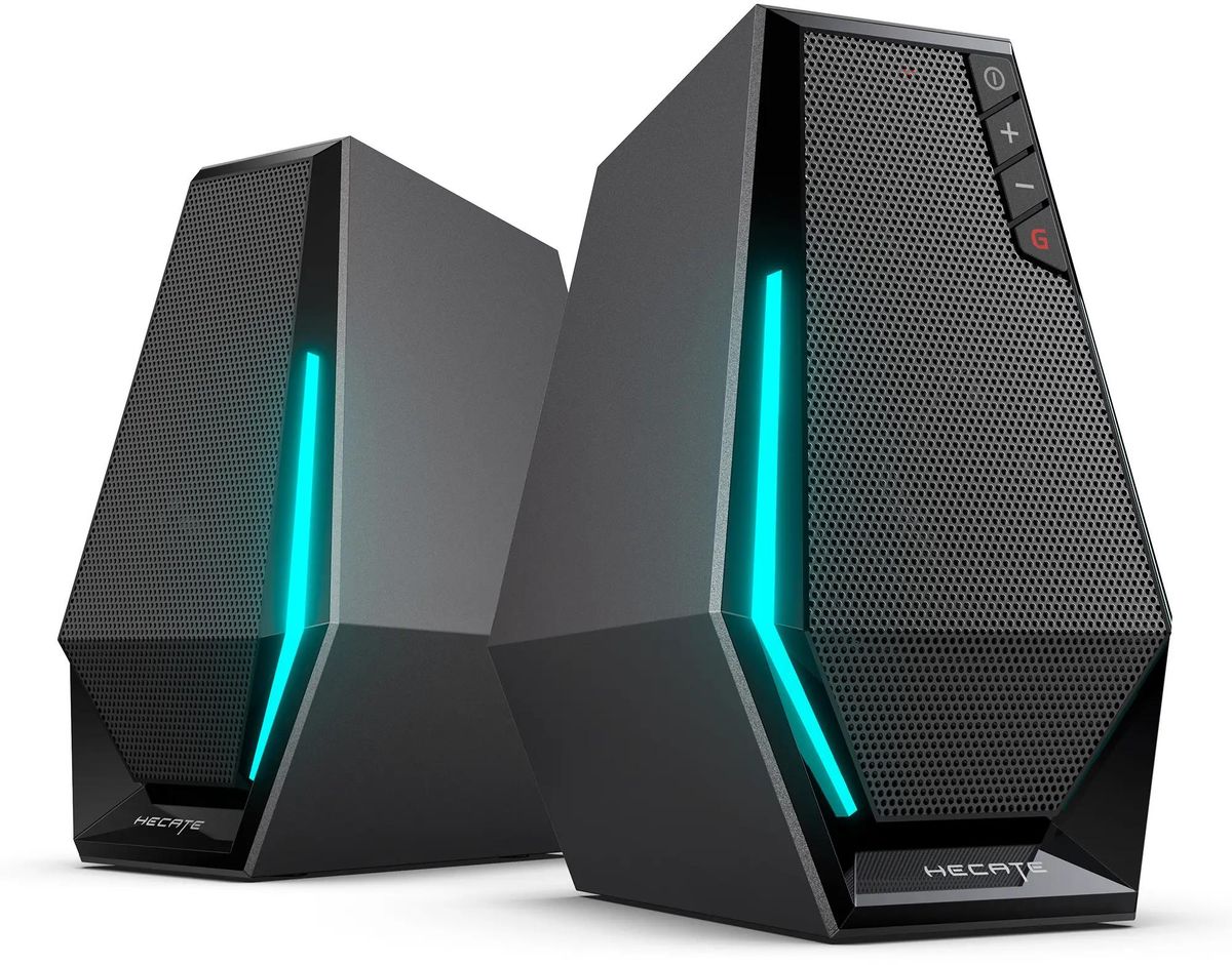 Колонки Bluetooth Edifier G1500,  2.0,  черный
