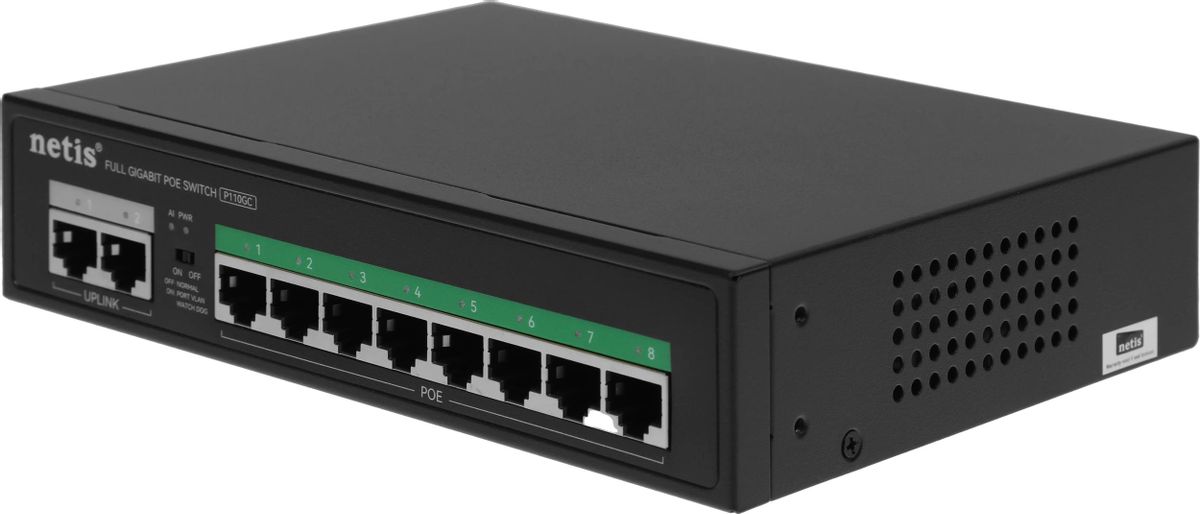 Коммутатор Netis P110GC, неуправляемый