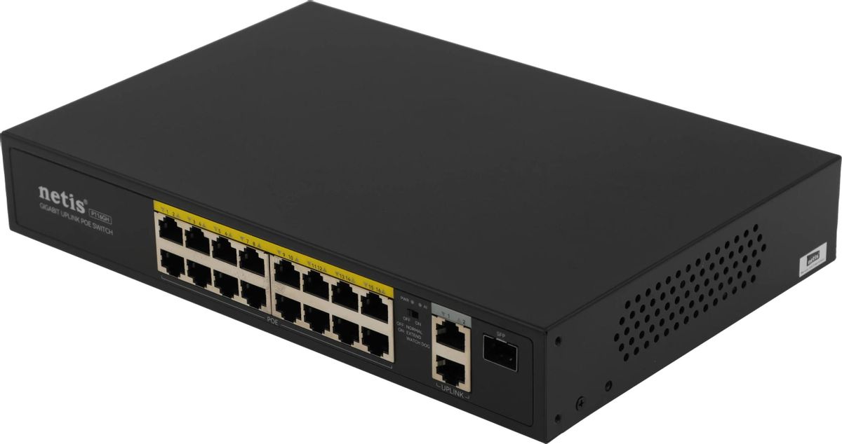 Коммутатор Netis P116GH, неуправляемый