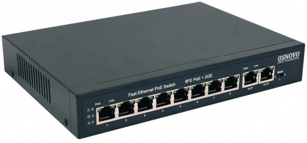 Коммутатор OSNOVO SW-20820(120W), неуправляемый