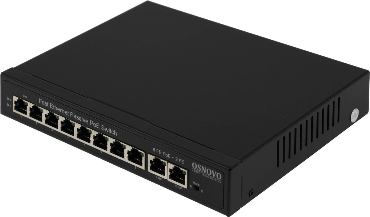 Коммутатор OSNOVO SW-21000/A(120W), неуправляемый