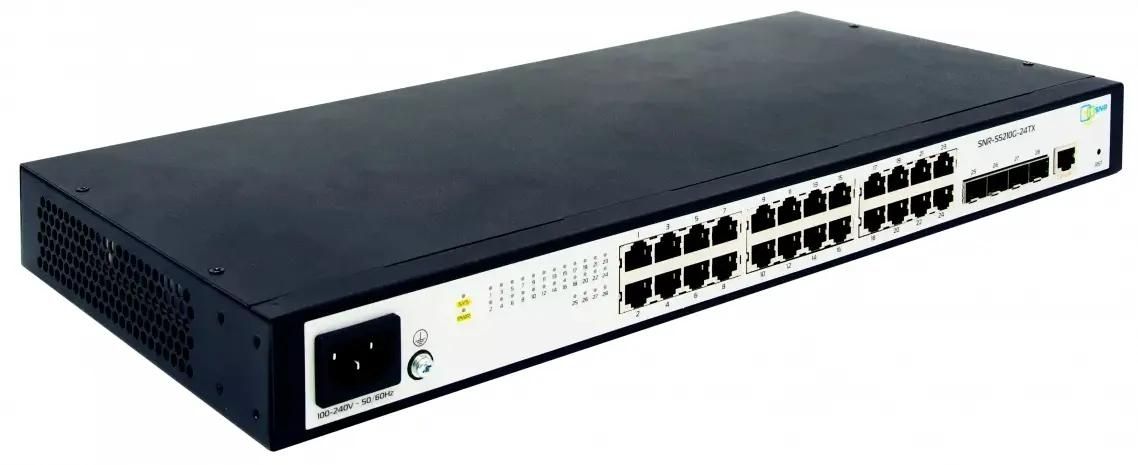 Коммутатор SNR SNR-S5210G-24TX, управляемый