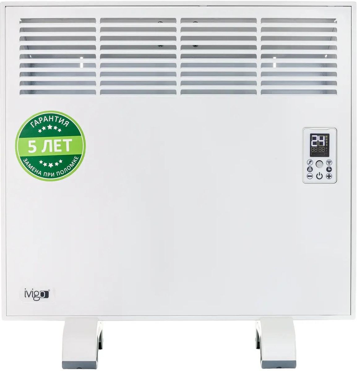 Конвектор IVIGO EPK-Pro Wi-Fi EPK4550P07,  750Вт,  с терморегулятором, с Wi-Fi, белый