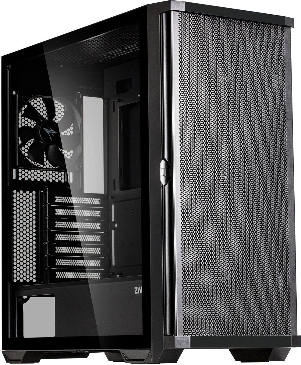 Корпус ATX Zalman Z10, Midi-Tower, без БП,  черный