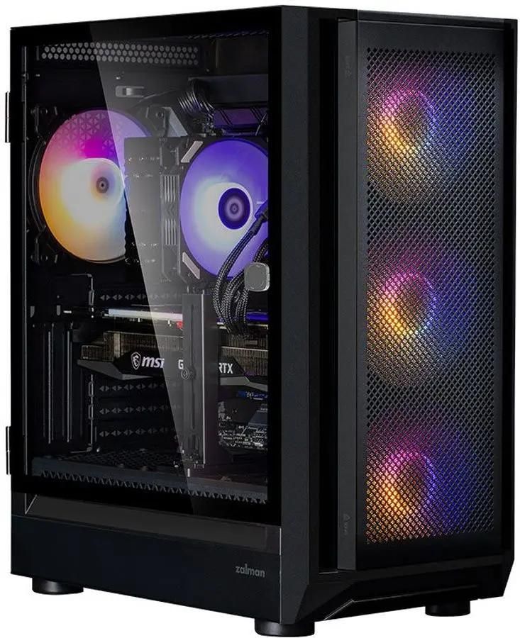 Корпус E-ATX Zalman I6, Midi-Tower, без БП,  черный