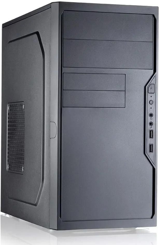 Корпус mATX FOXLINE FL-733-FZ450R, Mini-Tower, 450Вт,  черный